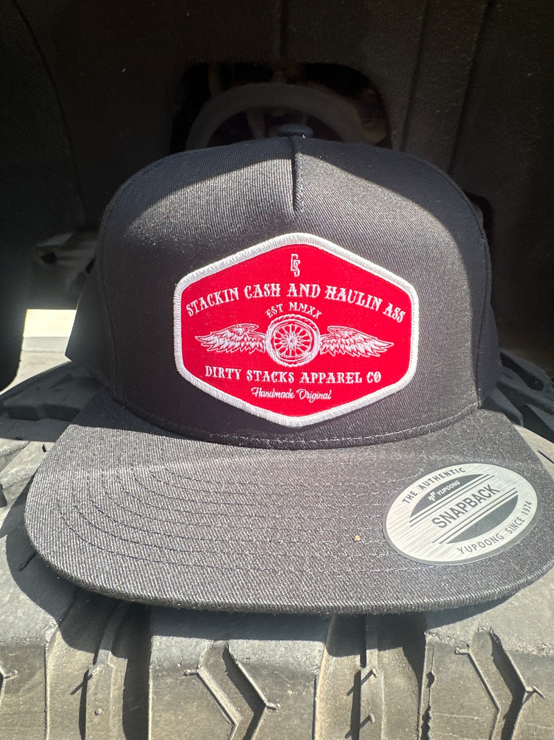 DS Stackin Cash Haulin Ass Flyin Fast SnapBac  Hat