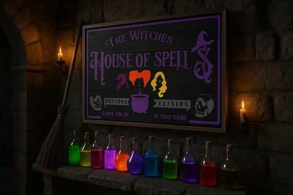 The Witches House of Spells Purple