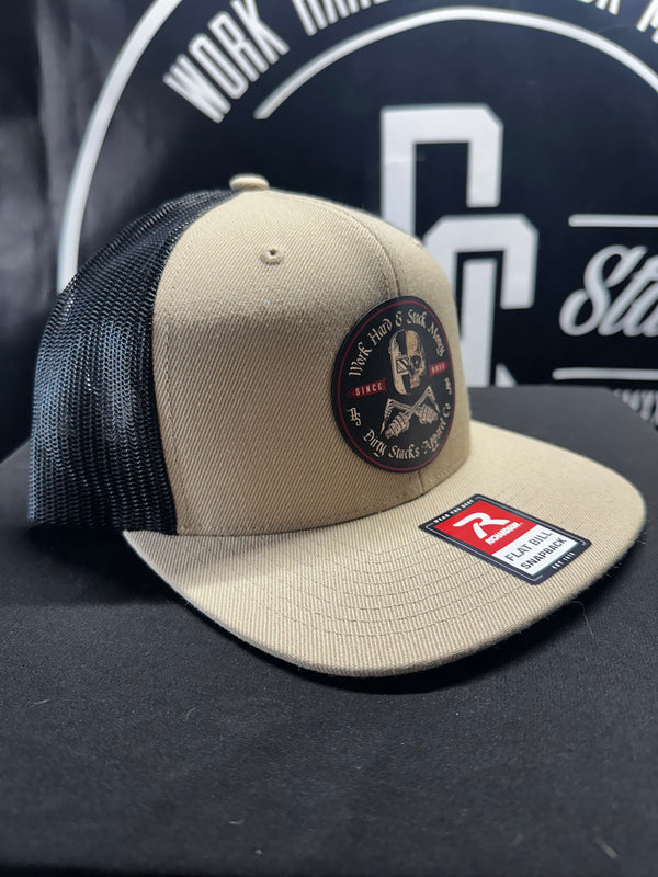DS Black/Tan Welder Trucker Hat