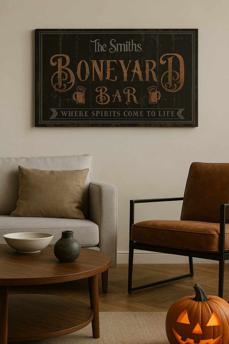 Boneyard Bar Canvas Print