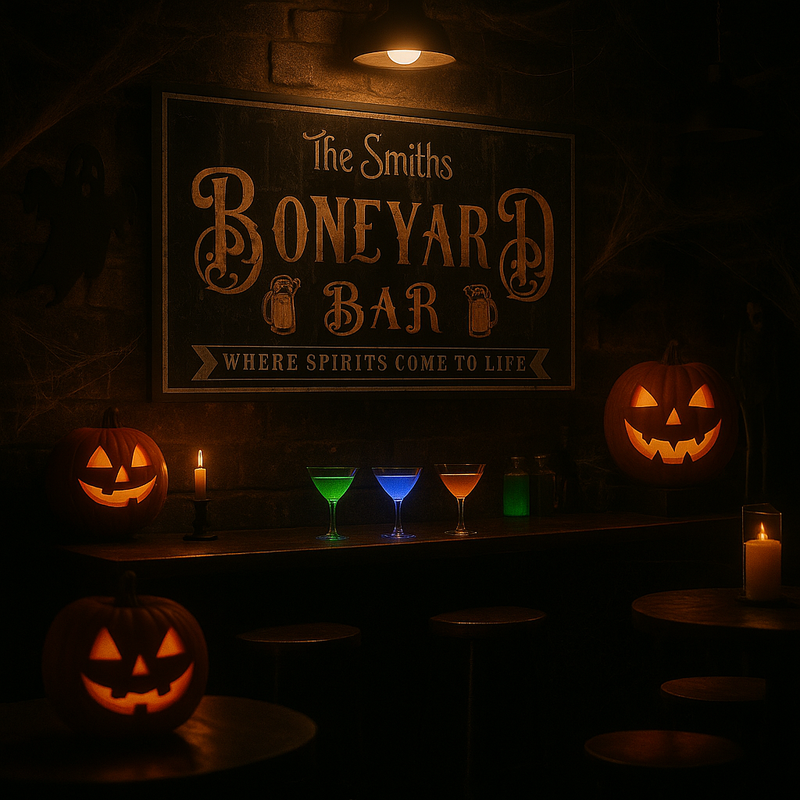 Boneyard Bar Canvas Print