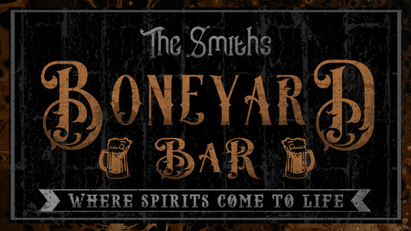 Boneyard Bar Canvas Print