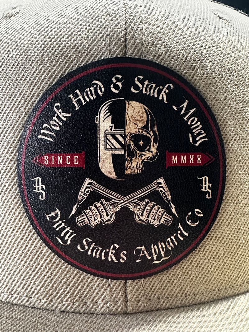 DS Black/Tan Welder Trucker Hat