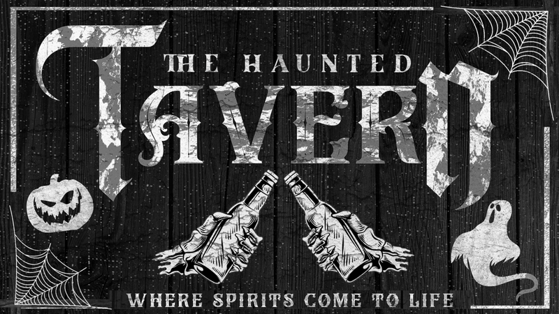 The Haunted Tavern Canvas Print