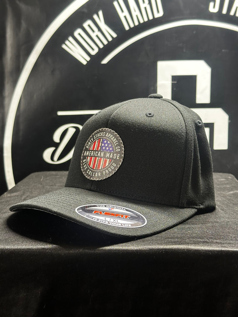 American Made Black Flexfit