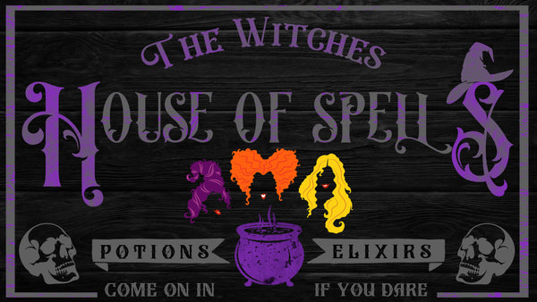 The Witches House of Spells Purple