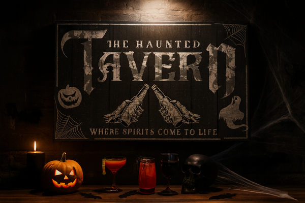 The Haunted Tavern Canvas Print