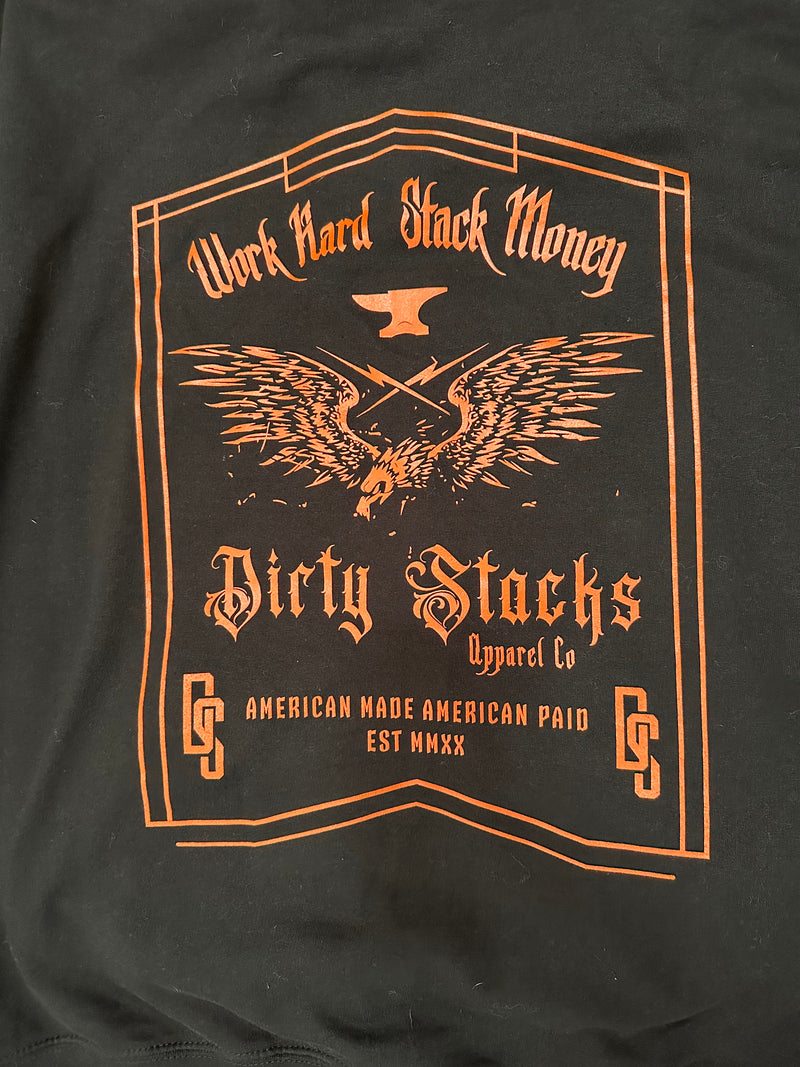 Medieval eagle hoodie