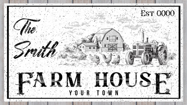 Personalized Farm House