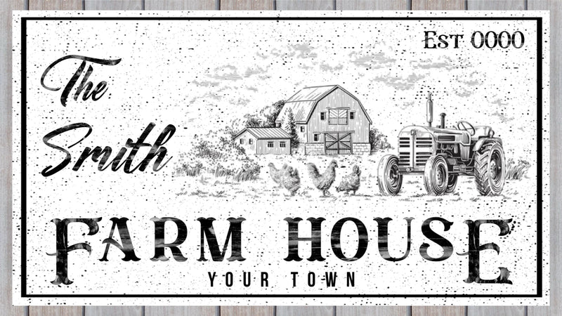 Personalized Farm House