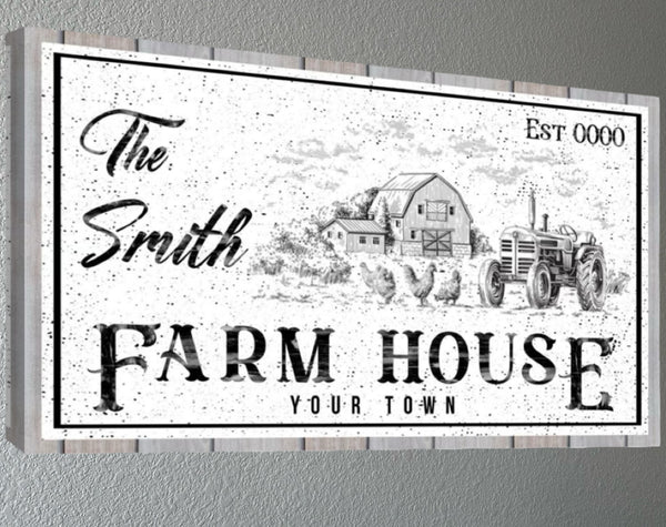 Personalized Farm House