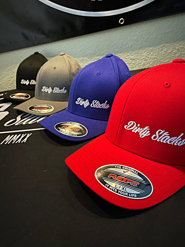 Dirty Stacks Flex Fit Hats