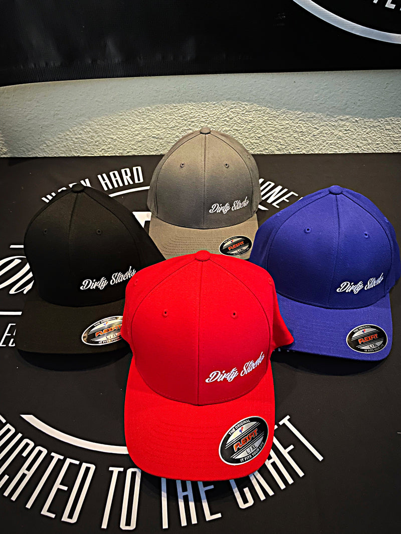 Dirty Stacks Flex Fit Hats